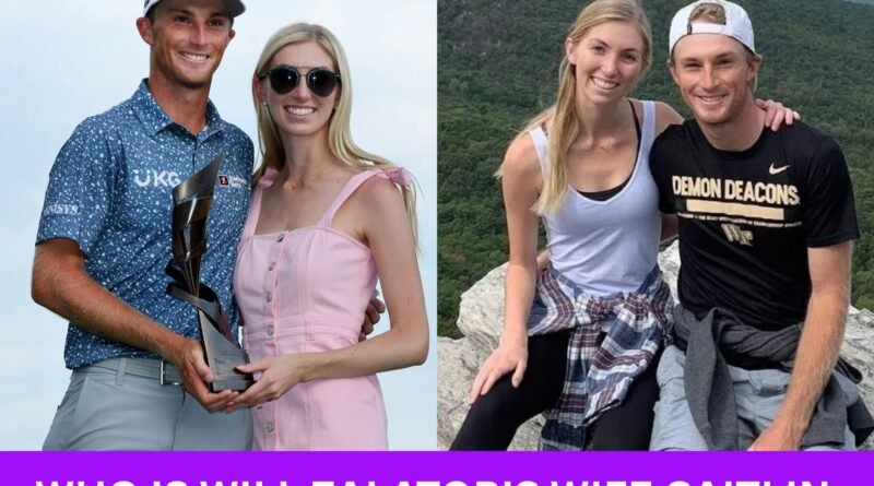 Who Is Will Zalatoris Wife Caitlin Sellers